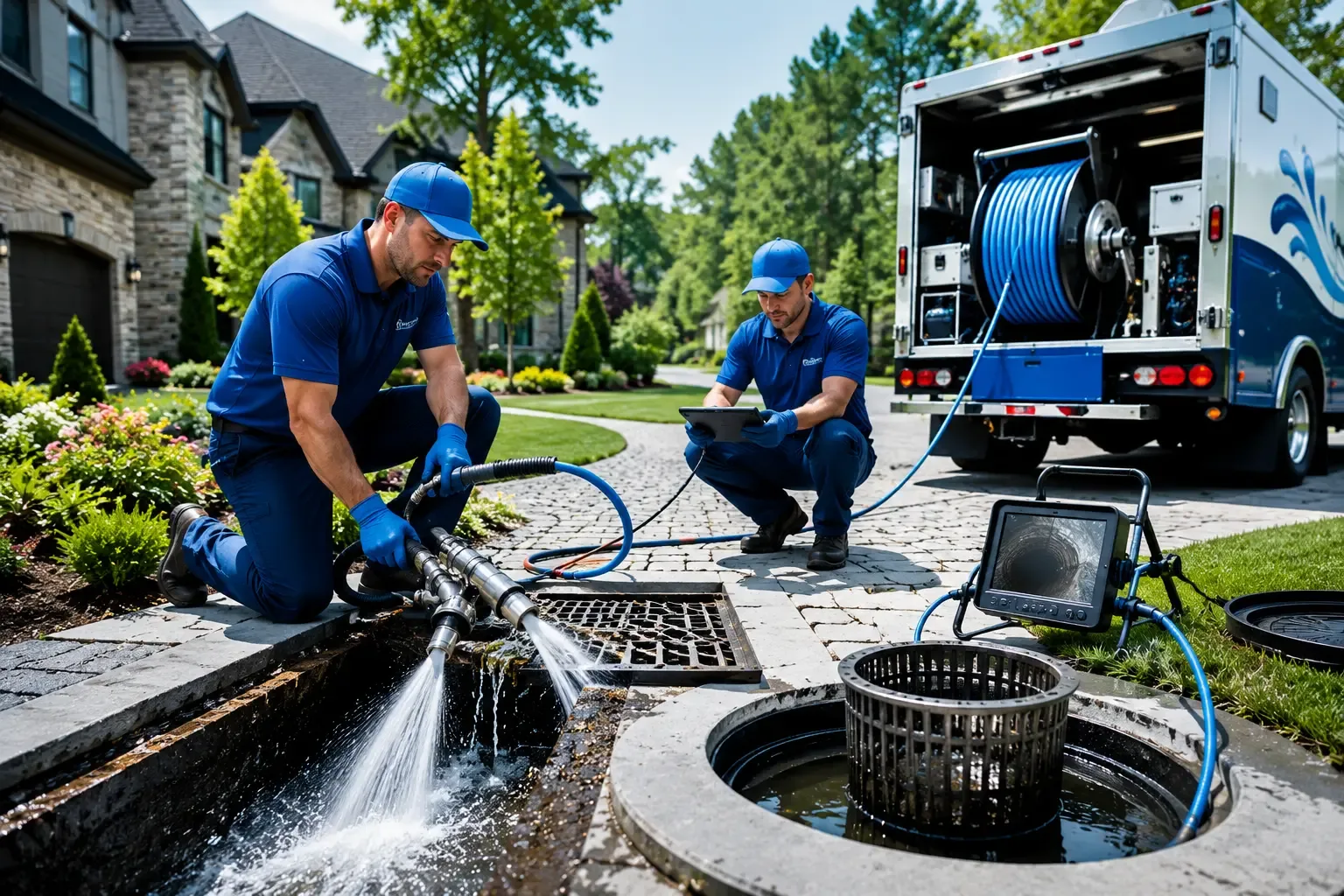 Local outdoor drain cleaning professionals in Williamsburg, MI
